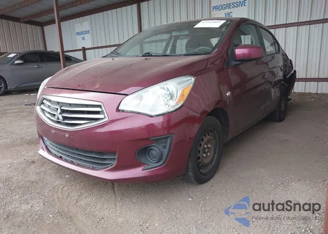 2018 Mitsubishi Mirage G4 Es из США, поврежденный, VIN ML32F3FJ4JHF09090